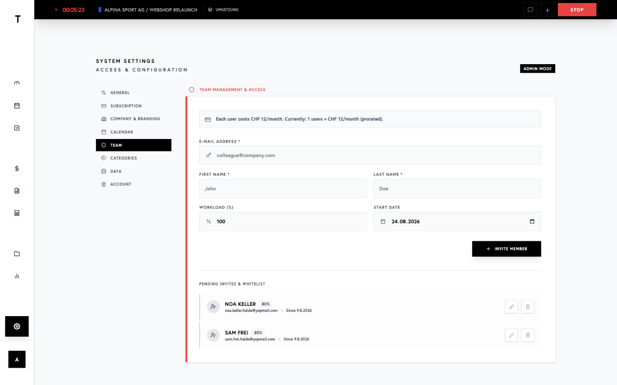 Capture receipts together.